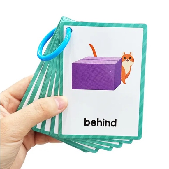 Prepositions Flashcards Set - Picture 4 of 5